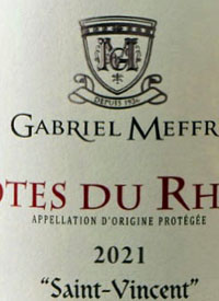 Gabriel Meffre Côtes-du-Rhône Rouge Saint-Vincenttext