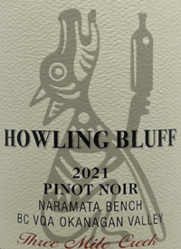 Howling Bluff Pinot Noir Three Mile Creektext