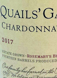Quails' Gate Chardonnay Rosemary's Blocktext