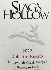 Stag's Hollow Dolcetto Rosato Shuttleworth Creek Vineyardtext