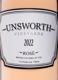 Unsworth Vineyards Rosétext