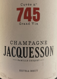 Champagne Jacquesson Cuvée n° 745 Extra Bruttext