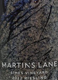 Martin's Lane Simes Vineyard Rieslingtext