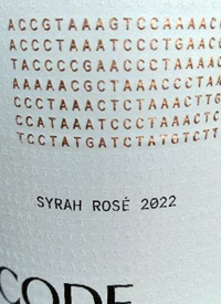 Code Wines Single Clone Syrah Rosétext