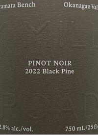 1 Mill Road Black Pine Pinot Noirtext