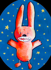 Astro Bunny Pet-Nattext