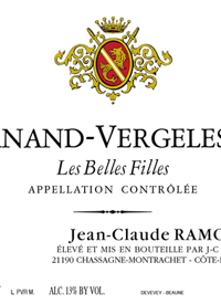 Jean-Claude Ramonet Pernand-Vergelesses Les Belles Fillestext
