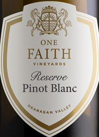 One Faith Vineyards Reserve Pinot Blanctext