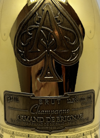 Champagne Armand de Brignac Ace of Spades Gold Bruttext