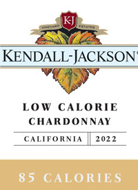 Kendall-Jackson Low Calorie Chardonnay 85 Caloriestext