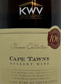KWV Classic Collection Cape Tawny Dessert Winetext