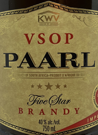 KWV Paarl 5-Star VSOP Brandytext