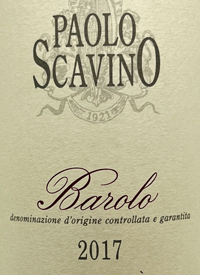 Paolo Scavino Barolo Classicotext
