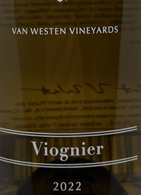Van Westen Vineyards Viogniertext