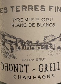 Champagne Dhondt-Grellet Les Terres Fines 1er Cru Blanc de Blancstext