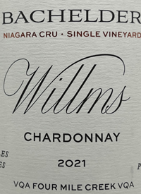 Bachelder Willms Chardonnay Vielles Vignes 1983 Plantingtext