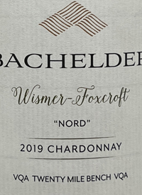 Bachelder Wismer-Foxcroft Chardonnay Parcelle Nordtext