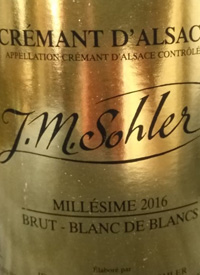 J. M. Sohler Crémant d'Alsace Brut Blanc de Blancstext