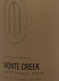 Monte Creek Living Land Pinot Noirtext