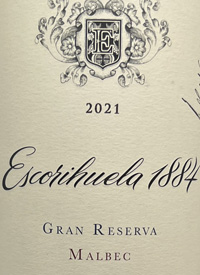 Escorihuela 1884 Gran Reserva Malbectext