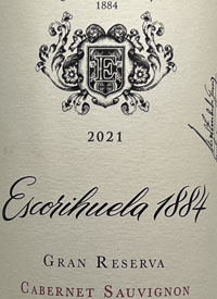 Escorihuela 1884 Gran Reserva Cabernet Sauvignontext