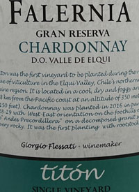 Falernia Chardonnay Gran Reserva Titon Vineyardtext