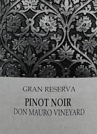 Mayu Pinot Noir Gran Reserva Don Mauro Vineyardtext