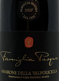 Famiglia Pasqua Amarone della Valpolicellatext