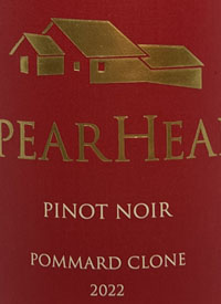 Spearhead Pinot Noir Pommard Clonetext