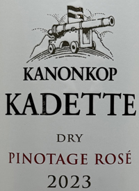Kanonkop Kadette Dry Pinotage Rosétext
