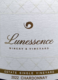 Lunessence Estate Single Vineyard Chardonnaytext