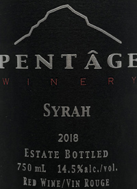 Pentâge Winery Syrahtext