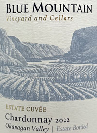 Blue Mountain Estate Cuvée Chardonnaytext