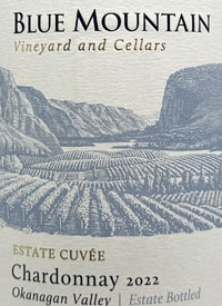 Blue Mountain Estate Cuvée Chardonnaytext