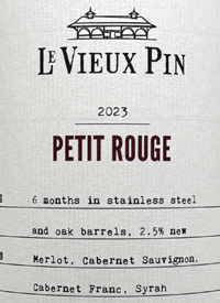 Le Vieux Pin Petit Rougetext