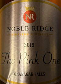 Noble Ridge The Pink Onetext