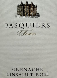 Pasquiers Grenache Cinsault Rosétext