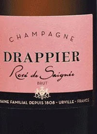 Champagne Drappier Rosé de Saignéetext