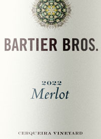 Bartier Bros. Merlot Cerqueira Vineyardtext