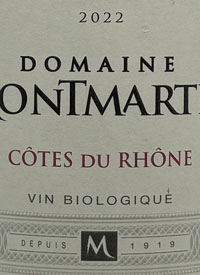 Domaine Montmartel Côtes du Rhônetext