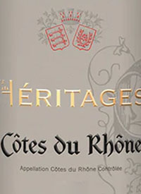 Côtes du Rhône Heritages Rougetext