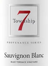 Township 7 Reserve Provenance Series Sauvignon Blanc Blue Terrace Vineyardtext