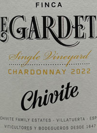 Chivite Finca Legardeta Single Vineyard Chardonnaytext