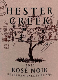 Hester Creek Rosé Noirtext