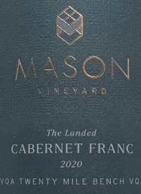 Mason Vineyard The Landed Cabernet Franctext