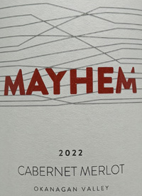 Mayhem Cabernet Merlottext