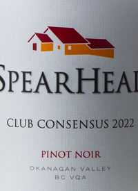 Spearhead Club Consensus Pinot Noirtext