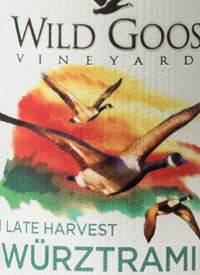 Wild Goose Late Harvest Gewürztraminertext