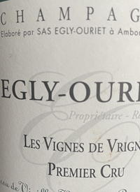 Champagne Egly-Ouriet Les Vignes de Vrignytext