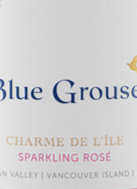 Blue Grouse Charme de l'île Sparkling Rosétext